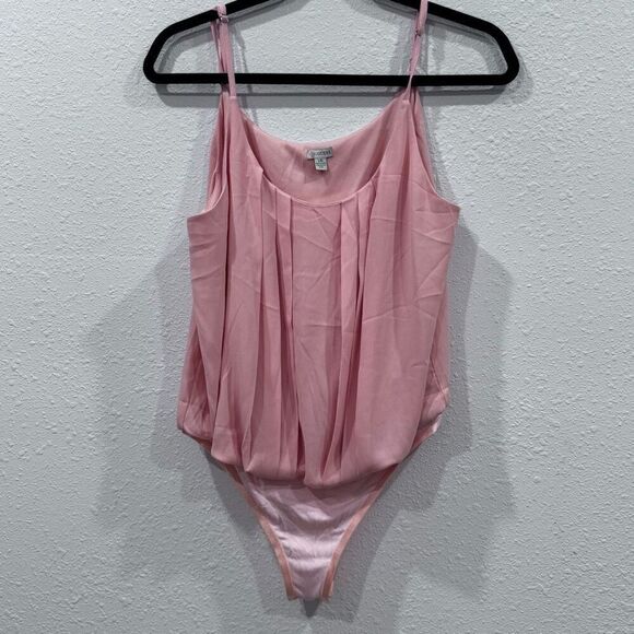 Guess bodysuit  top pink size L - Picture 1 of 8